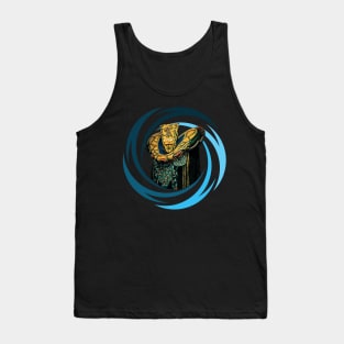 The Ambassador - Vortex - Black - Sci-Fi Tank Top